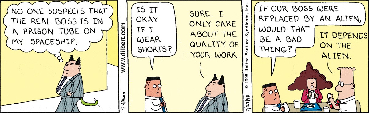 Dilbert Cartoon